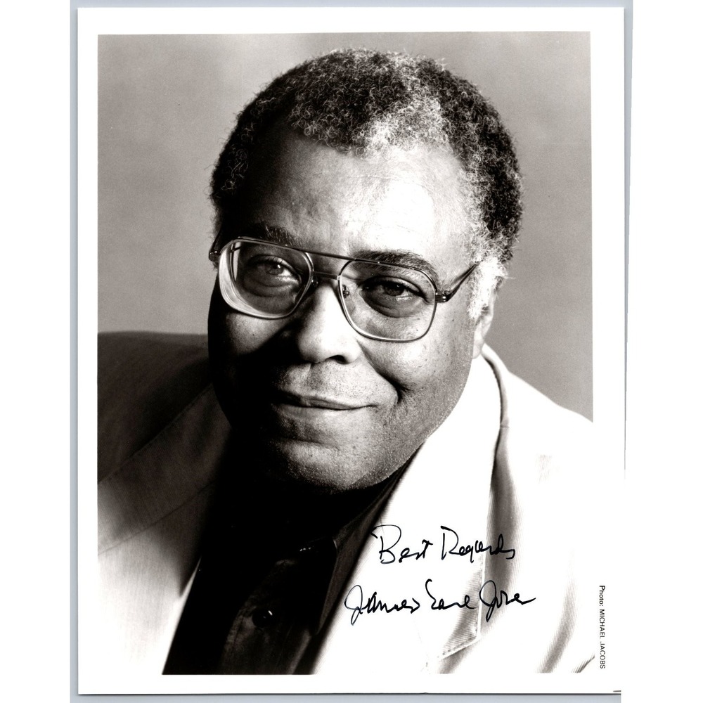 James Earl Jones Autographed Photo Signed Actor Darth Vader Lion King